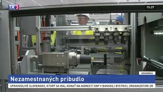 Nezamestnaných pribudlo, firmy hlásia nedostatok pracovnej sily