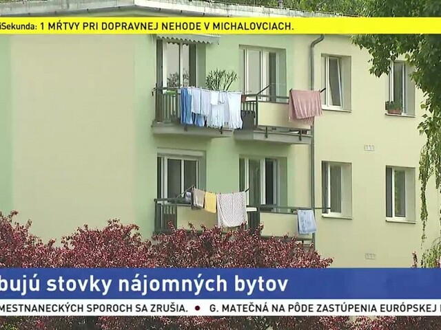 Bratislava rieši situáciu s bývaním, sľubuje stovky nájomných bytov