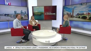 ŠTÚDIO TA3 Za hranicami: Ľ. Masariková a R. Lipták o Londýne