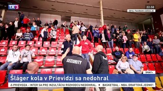 Fanúšik atakoval rozhodcu, Inter s Prievidzou zápas nedohrali