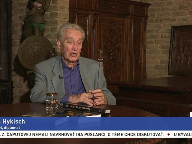 Portrét spisovateľa a diplomata Antona Hykischa