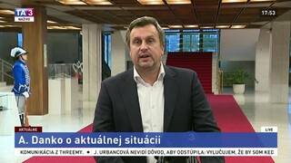 TB predsedu parlamentu A. Danka o aktuálnej situácii