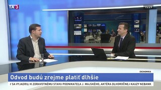 HOSŤ V ŠTÚDIU: Odborník Ľ. Kačalka o bankovom odvode