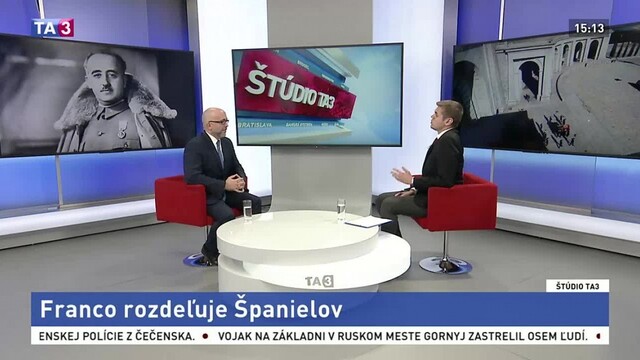 ŠTÚDIO TA3: J. R. Hernandéz-Soublet o diktátorovi Francovi