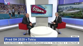 ŠTÚDIO TA3: R. Buček o prípravách na LOH 2020 v Tokiu