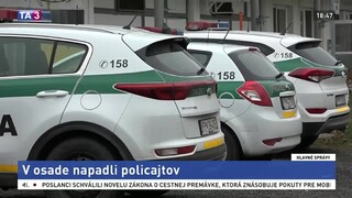 Policajtov napadli Rómovia, útočníkov zadržali privolané posily