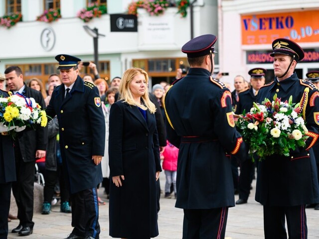 Čaputová navštívila Martin, uctila si významnú historickú pamiatku