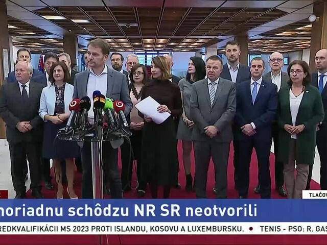 TB OĽANO a SaS o neodvolaní podpredsedu NR SR M. Glváča
