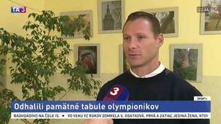 Kanoista E. Vlček o pamätnej tabuli a šanci na OH v Tokiu