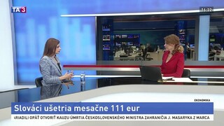 HOSŤ V ŠTÚDIU: Analytička L. Buchláková o šetrení Slovákov