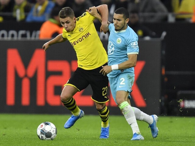 Dortmund po bezgólovom prvom polčase zvíťazil nad Wolfsburgom