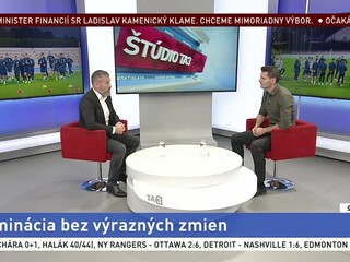 ŠTÚDIO TA3: P. Hapal o nominácii bez výrazných zmien