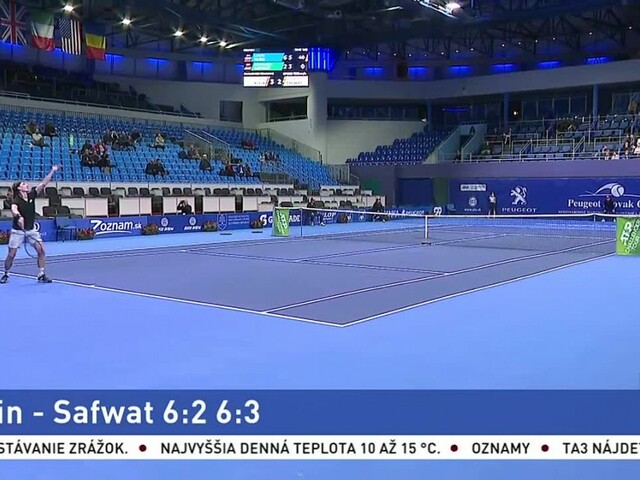 Lacko zdolal Srba Troického, na Slovak Open postúpil do 2. kola
