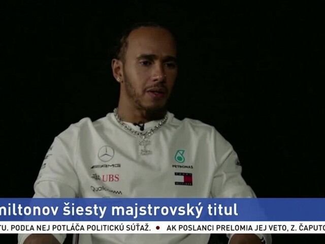 Je ťažké byť na vrchole tak dlho. Ako vníma Hamilton svoj šiesty titul?
