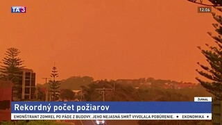 Austráliu trápi rekordné množstvo požiarov, ľudí vyzývajú k evakuácii
