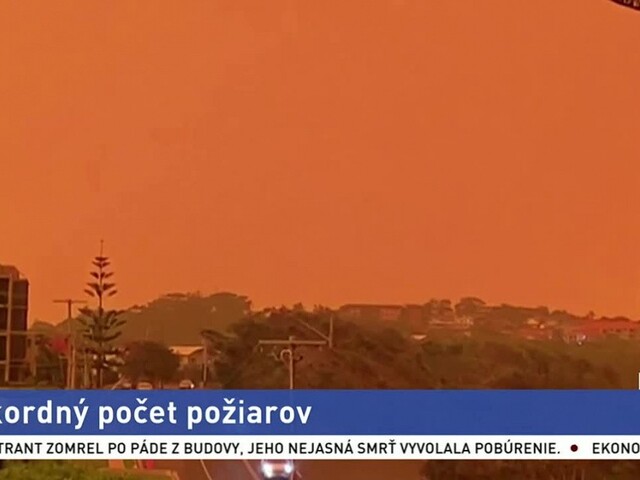 Austráliu trápi rekordné množstvo požiarov, ľudí vyzývajú k evakuácii
