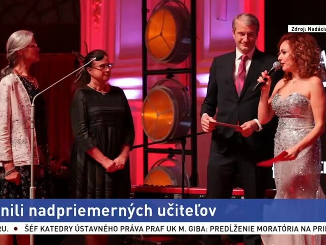 Ocenili nadpriemerných učiteľov, po prvý raz sa víťazom stala žena