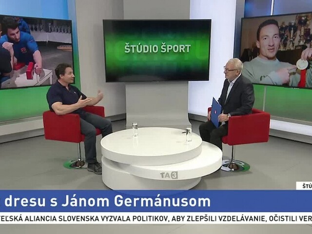 Bez dresu s Jánom Germánusom
