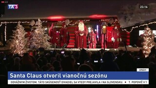 Nemyslite len na seba, zdôraznil Santa Claus a odštartoval sezónu