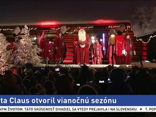 Nemyslite len na seba, zdôraznil Santa Claus a odštartoval sezónu