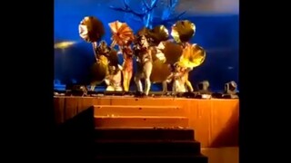 Predstavenie prerušil útok, muž vbehol na pódium s nožom