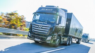 Hyundai testuje jazdu autonómnych kamiónov v konvoji