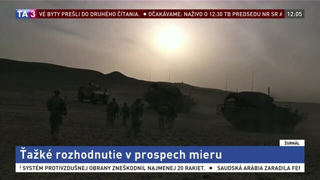 Ťažké rozhodnutie v prospech mieru. Vláda prepúšťa radikálov