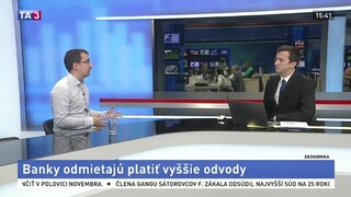 HOSŤ V ŠTÚDIU: M. Reguli o tom, ako banky odmietajú platiť vyššie odvody