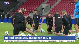 Chorvátsky futbalista Rakitič proti Slovensku nakoniec nenastúpi