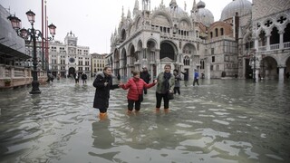 Obyvatelia sa boja o zaplavené Benátky, situácia sa má zhoršiť