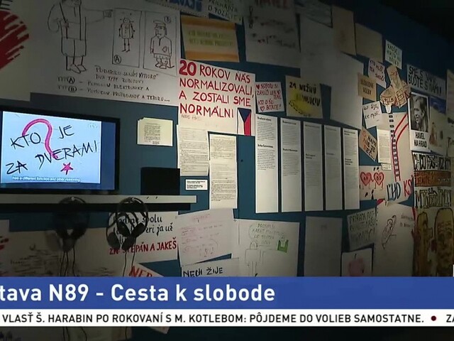 30 rokov od Nežnej revolúcie si pripomenuli aj na Bratislavskom hrade
