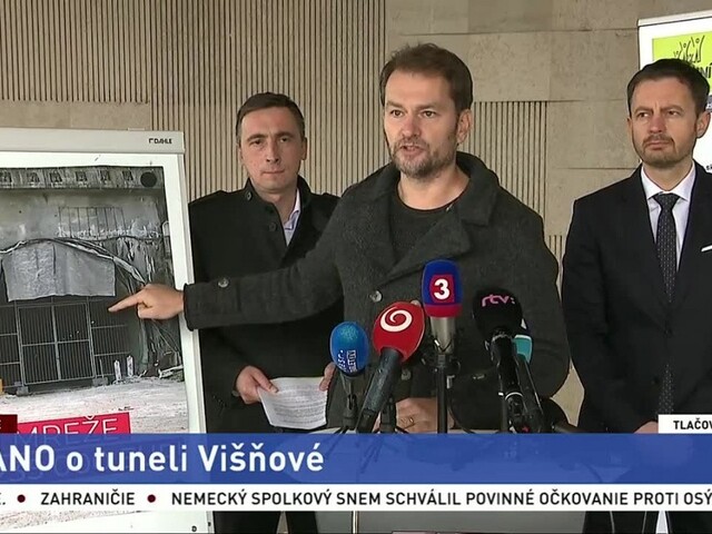 TB hnutia OĽANO o tuneli Višňové