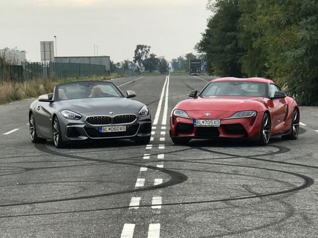 BMW Z4 M40i verzus Toyota GR Supra