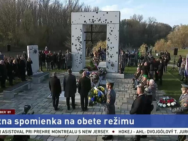 Príhovory štátnych predstaviteľov pri pietnej spomienke na obete režimu