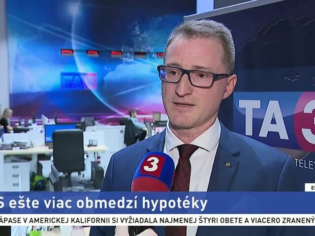 Analytik M. Búlik o sprísňovaní podmienok hypoték