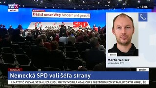 M. Weiser o voľbe šéfa strany nemeckej SPD