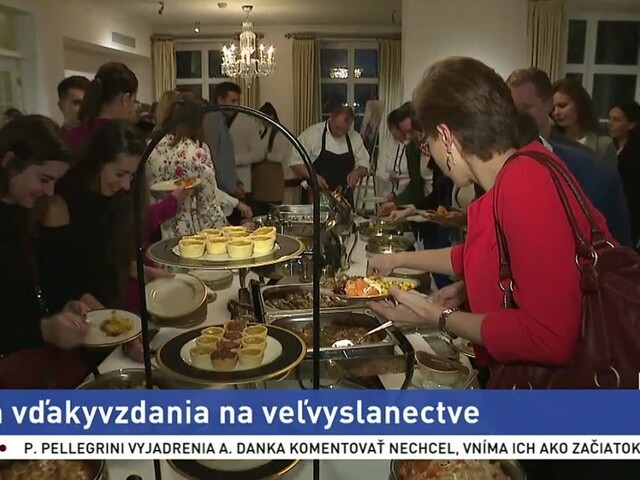 Na veľvyslanectve už mali Deň vďakyvzdania, odovzdali aj ceny
