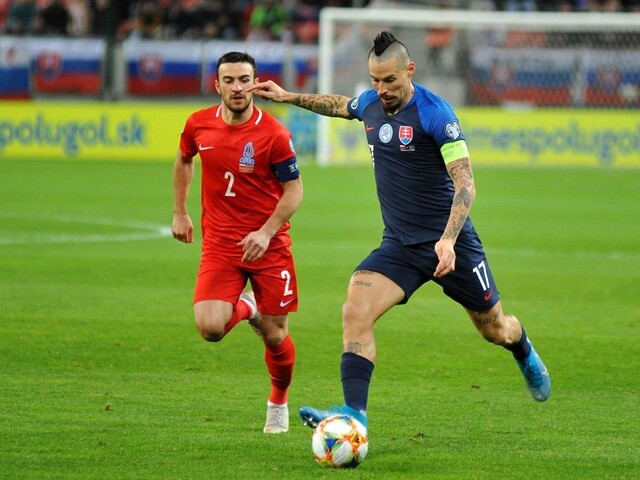 Nad Azerbajdžanom sme triumfovali, na postup to však nestačilo
