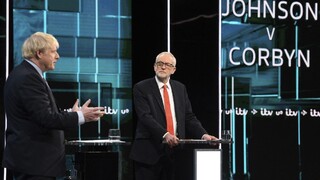 Johnson a Corbyn sa stretli v diskusii, u divákov vyhral premiér