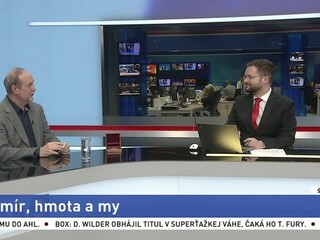 ŠTÚDIO TA3: Jadrový fyzik B. Sitár o knihe Vesmír, hmota a my