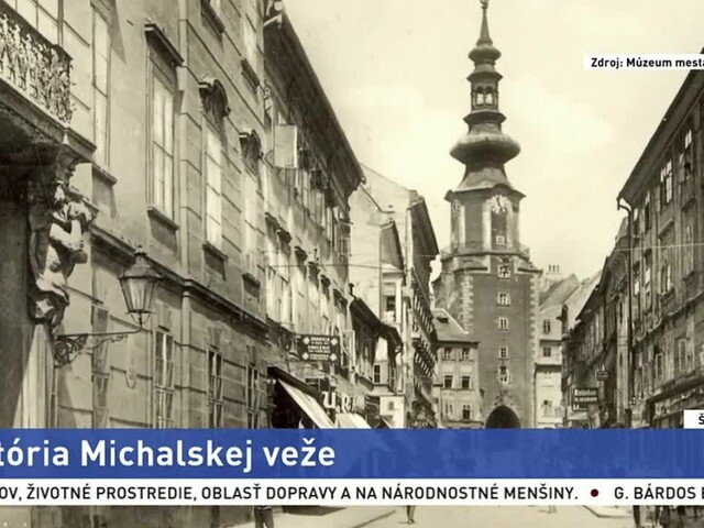 ŠTÚDIO TA3: Archeológ Š. Holčík a B. Husová o histórii Michalskej veže