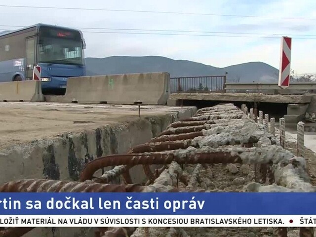 Martin sa dočkal rekonštrukcie ciest, opravia však iba časť z nich