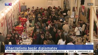 Bratislava hostila charitatívny bazár, veľvyslanci ukázali typické jedlá