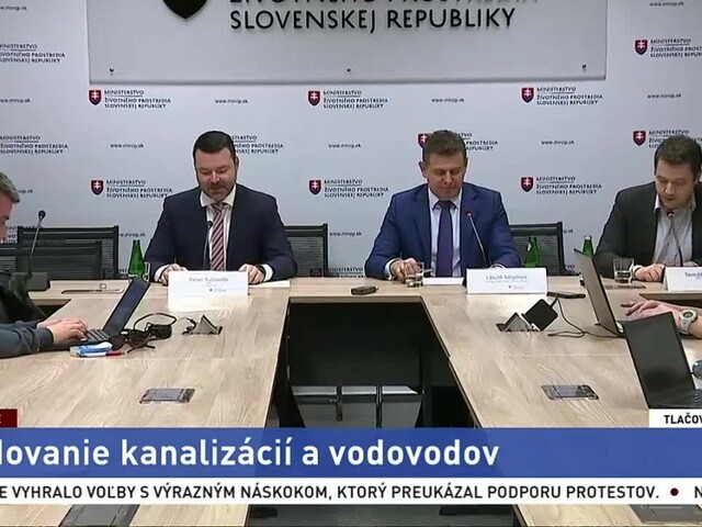 TB L. Sólymosa a P. Kalivodu o budovaní kanalizácií a vodovodov