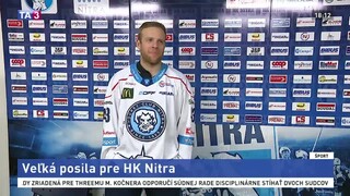 Nitra získala veľkú posilu, víťaz Stanley Cupu nastúpi už proti Zvolenu