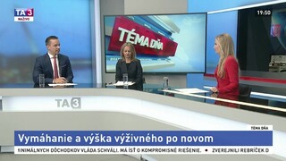 Vymáhanie a výška výživného po novom