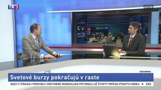 HOSŤ V ŠTÚDIU: S. Pánis o dianí na svetových burzách
