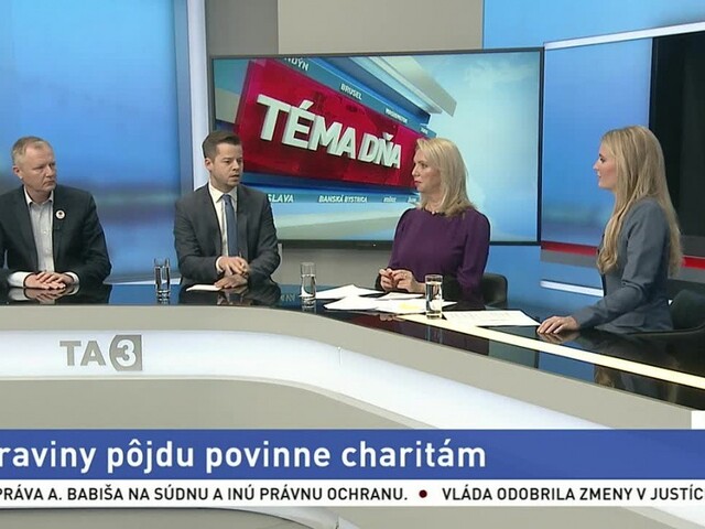 Nové tváre na kandidátkach/ Potraviny pôjdu povinne charitám