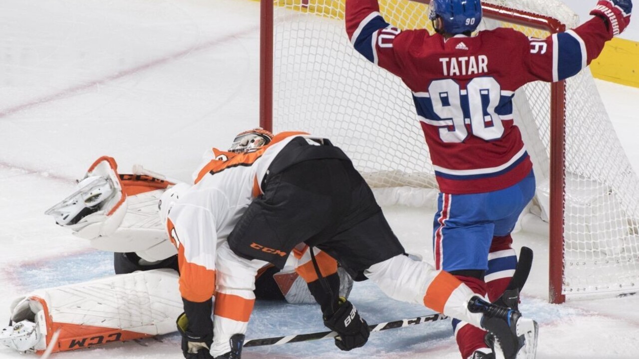 NHL: Tatar dvakrát skóroval, Montreal však natiahol sériu prehier