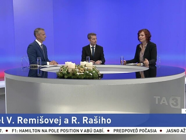 Remišová v dueli s Rašim: Bez ĽSNS by koaličné zákony neprešli